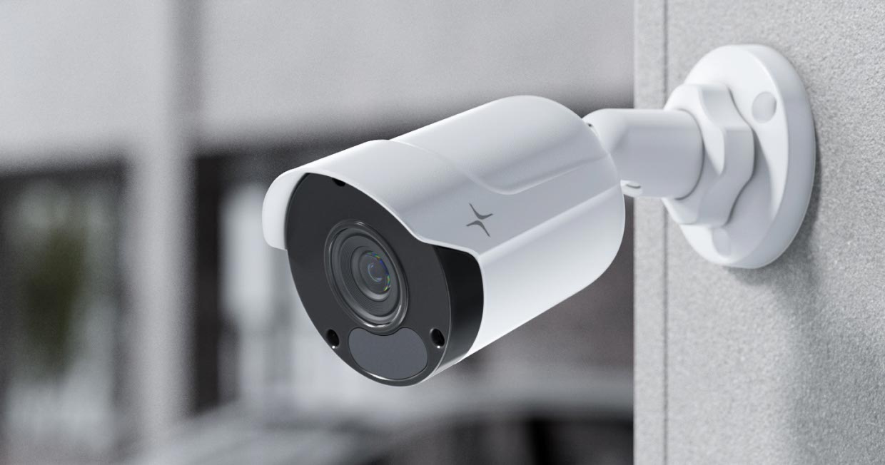 lumana ai video security lumana bullet camera render